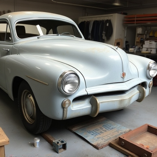 vehicle restoration process