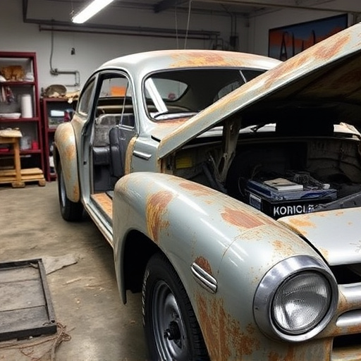 vehicle restoration process