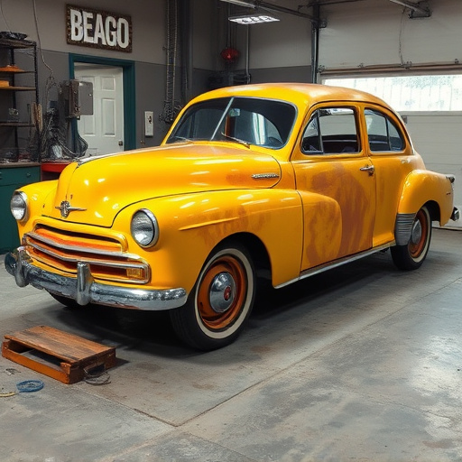 vehicle restoration process