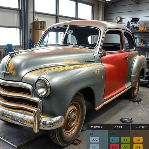 vehicle restoration process