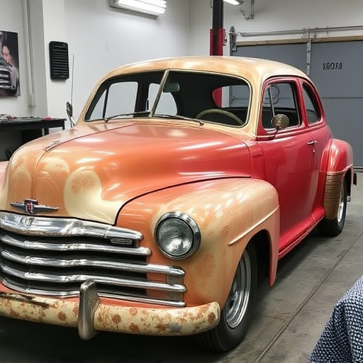 vehicle restoration process