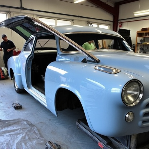 vehicle restoration process