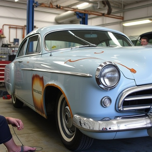 vehicle restoration process