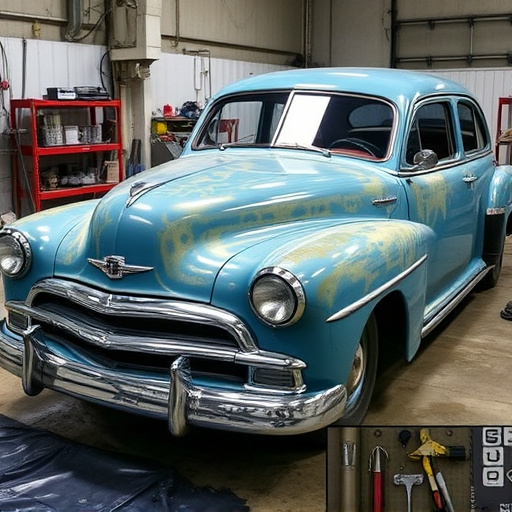 vehicle restoration process