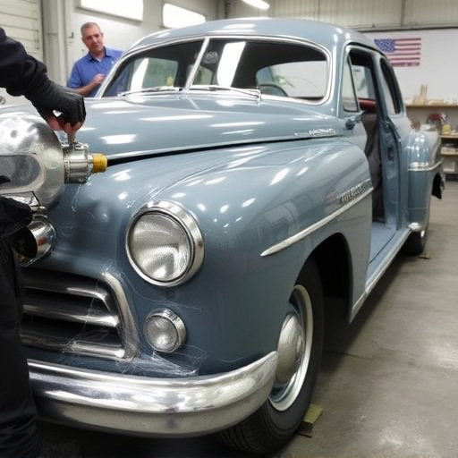 vehicle restoration process