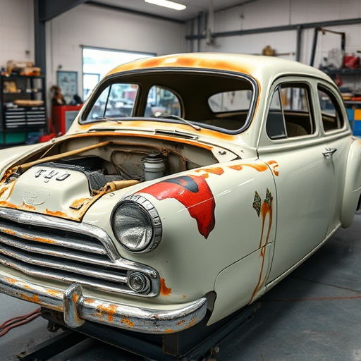 vehicle restoration process