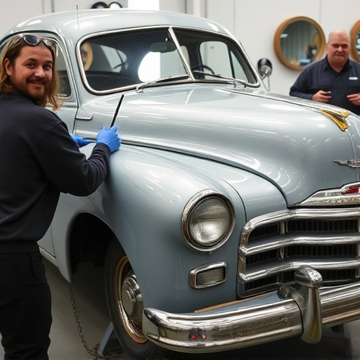 vehicle restoration process