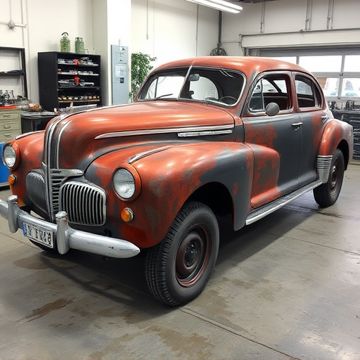 vehicle restoration process