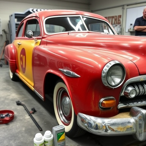 vehicle restoration process