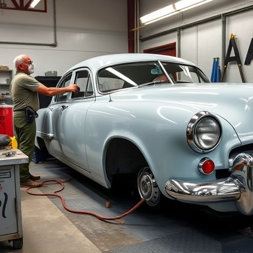 vehicle restoration process