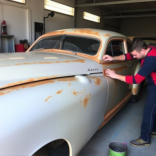 vehicle restoration process