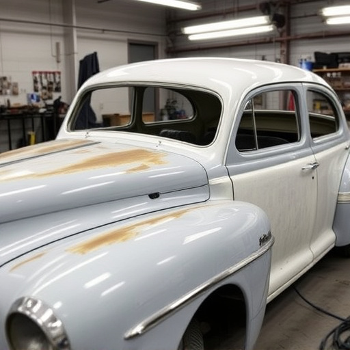 vehicle restoration process