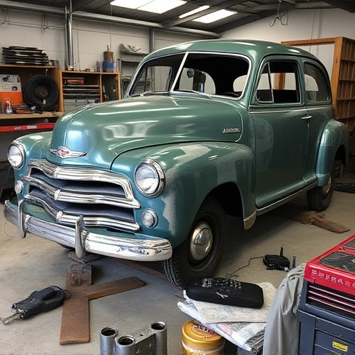 vehicle restoration process