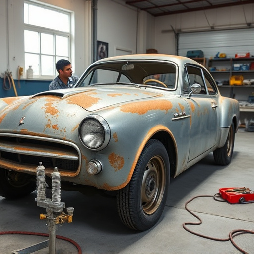 vehicle restoration process