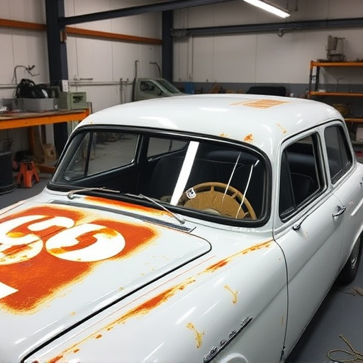 vehicle restoration process