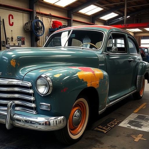 vehicle restoration process