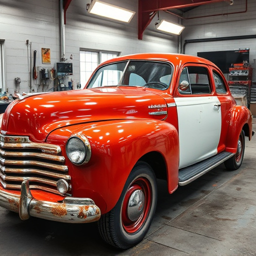 vehicle restoration process