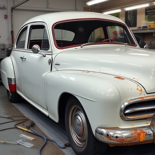 vehicle restoration process