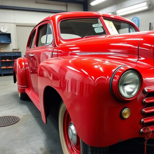 vehicle restoration process