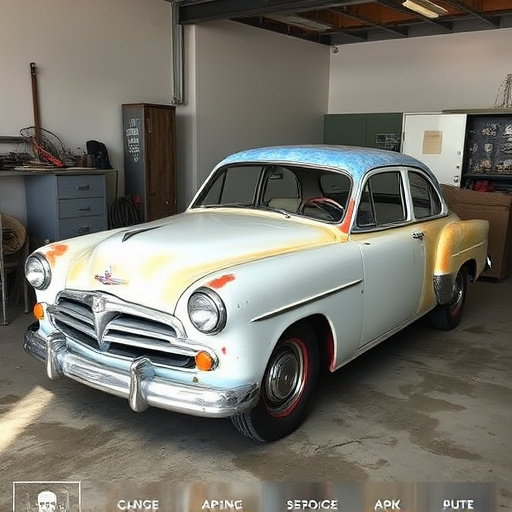 vehicle restoration process