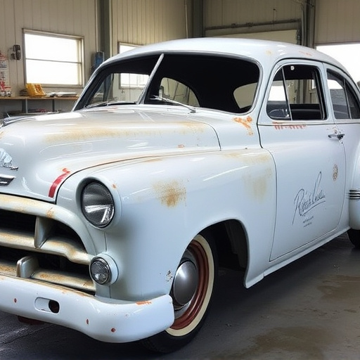 vehicle restoration process