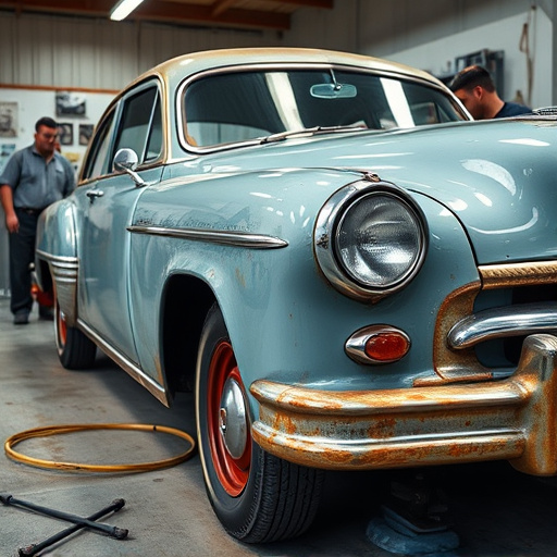 vehicle restoration process