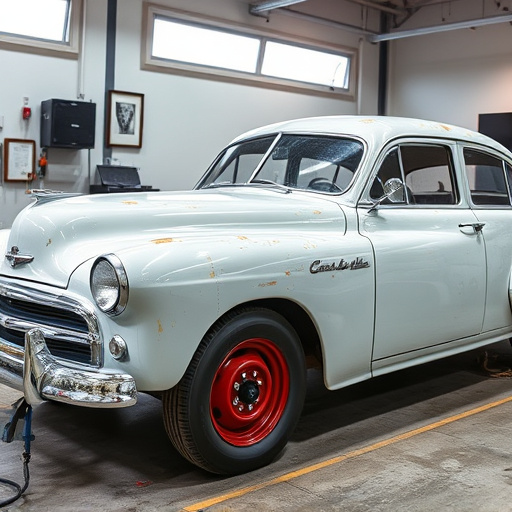 vehicle restoration process