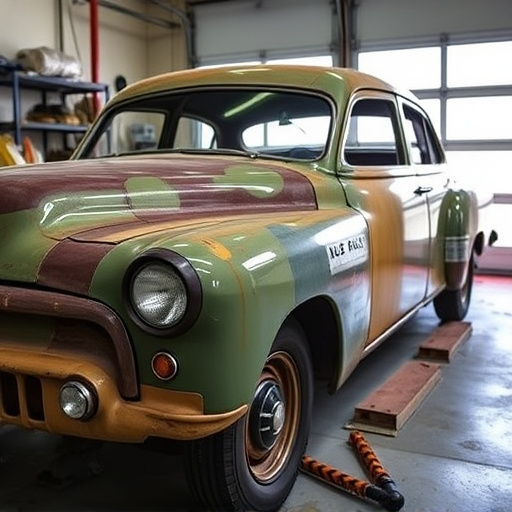 vehicle restoration process