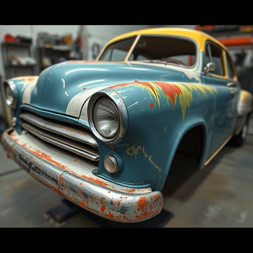 vehicle restoration process