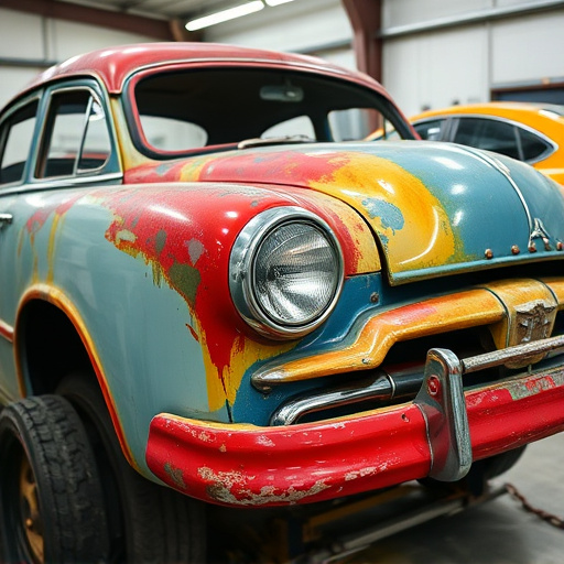 vehicle restoration process