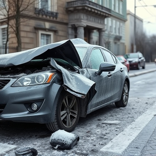 car crash damage