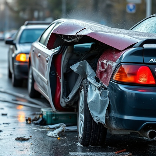 car crash damage