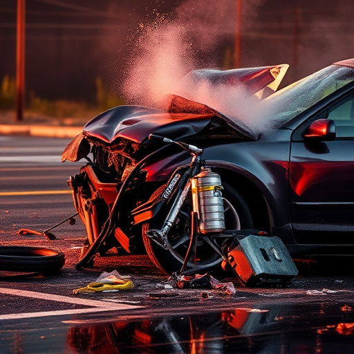 car crash damage