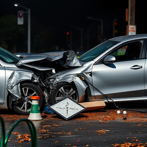 car crash damage