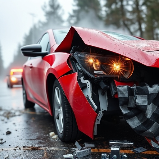 car crash damage
