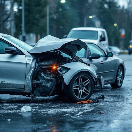 car crash damage