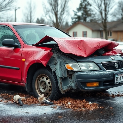 car crash damage