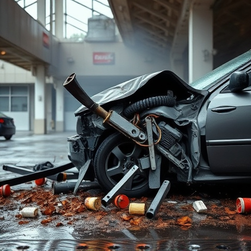 car crash damage