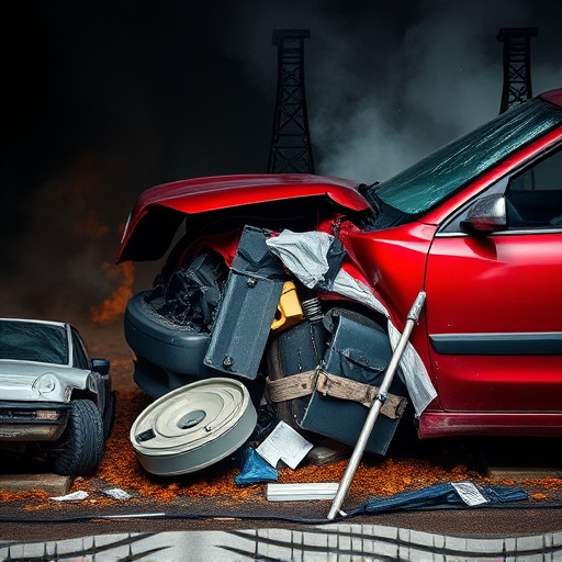 car crash damage