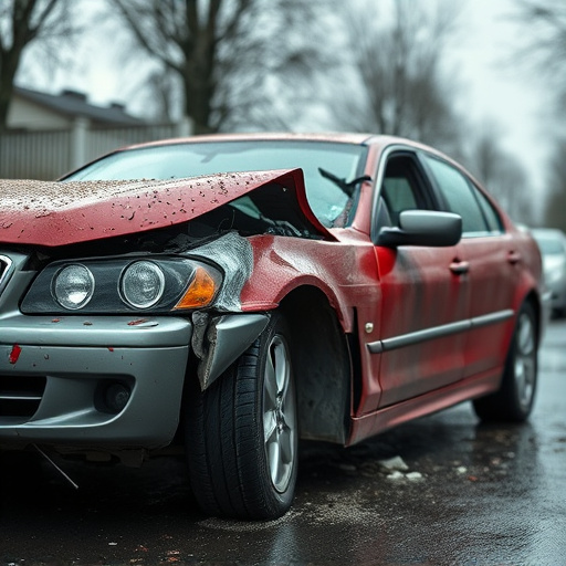car crash damage