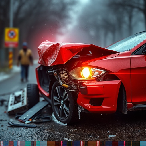 car crash damage