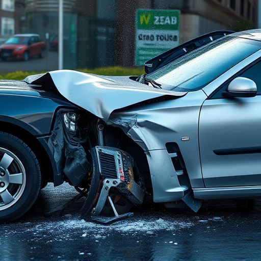 car crash damage