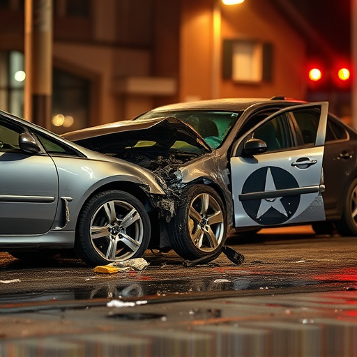 car crash damage