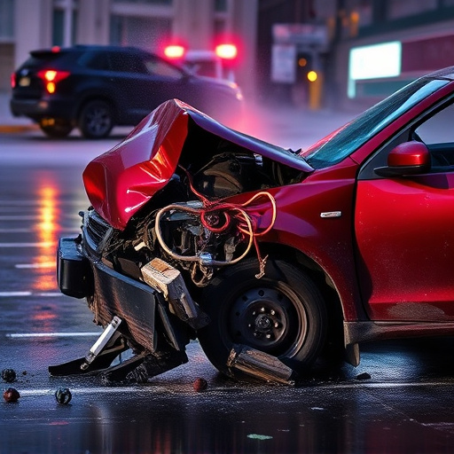 car crash damage