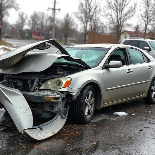 car crash damage