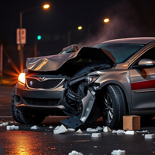 car crash damage