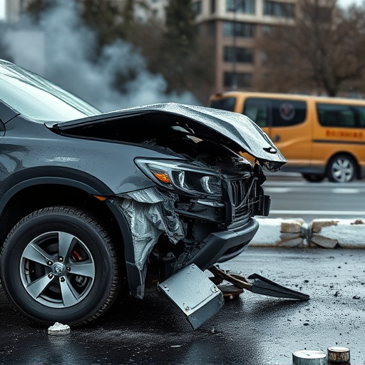 car crash damage