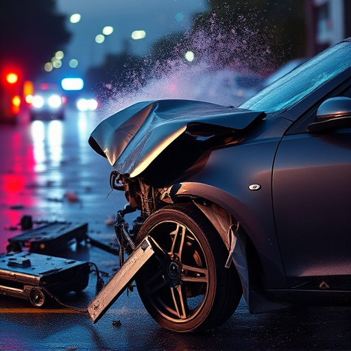car crash damage