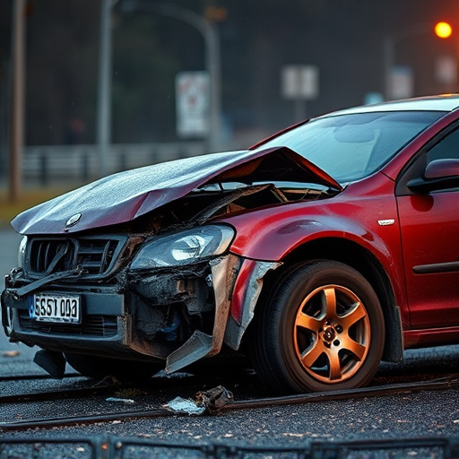 car crash damage