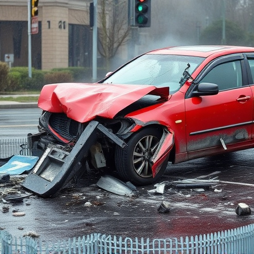 car crash damage